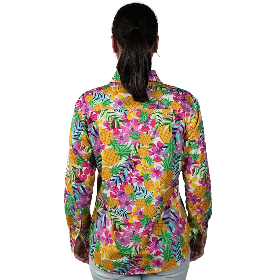 Women’s Pineapple Work Shirt | Pineapple Work Shirt | Coastal Cowboys